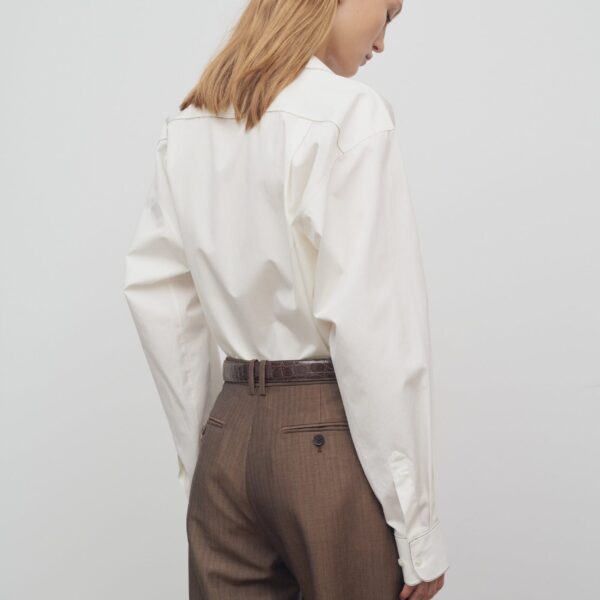 The Row Ashlin Shirt - Tops - Luxury Ready-to-Wear at Coveti