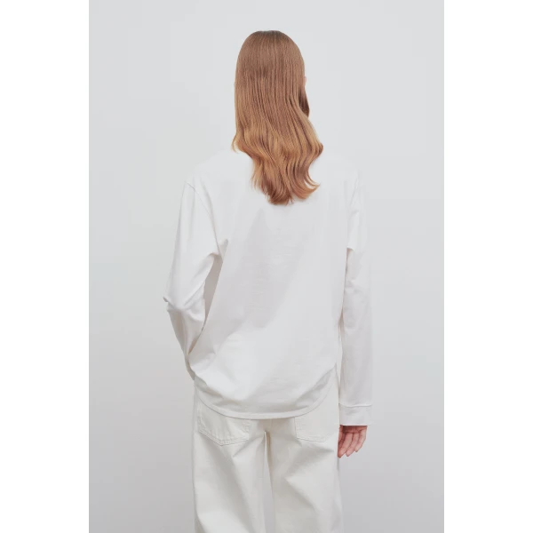 The Row Ciles R T-Shirt Top, view 4