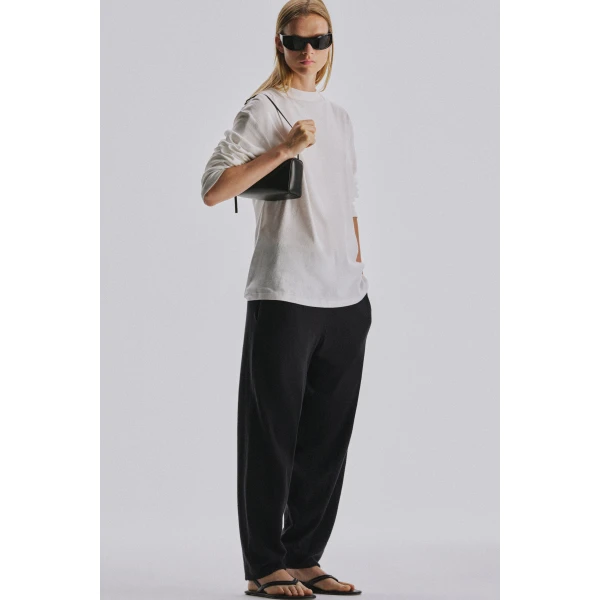 The Row Ciliane T-Shirt Top, view 3