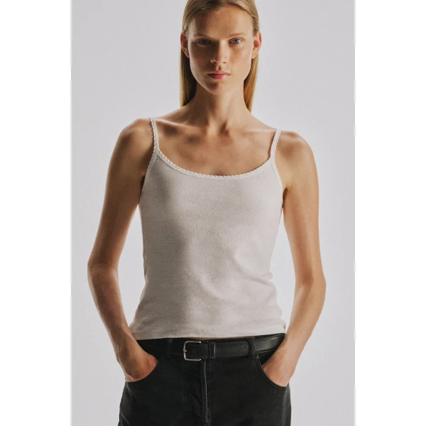 The Row Denzel Tank Top, view 3