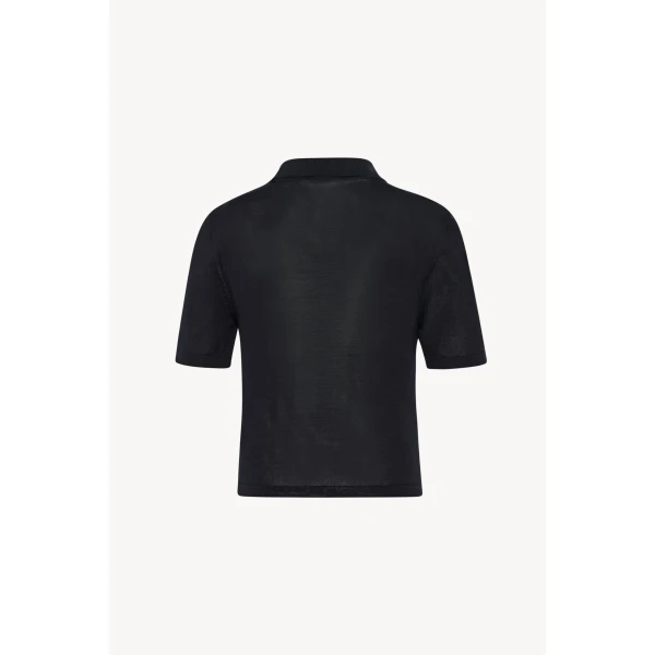 The Row Julianna Polo Top, view 2