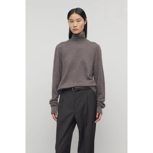 The Row Lizzy Turtleneck Knit, view 3