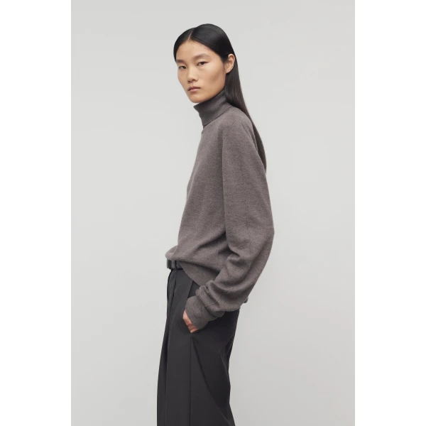 The Row Lizzy Turtleneck Knit, view 4