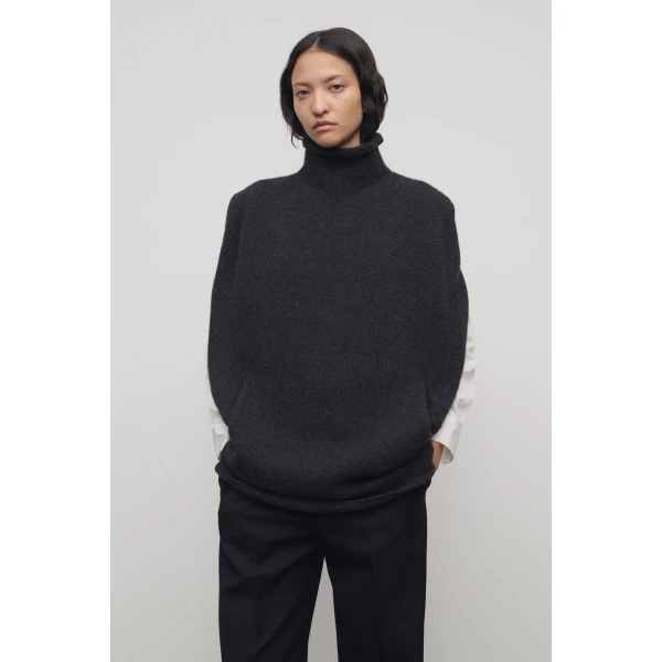 The Row Meo Turtleneck Knit, view 3