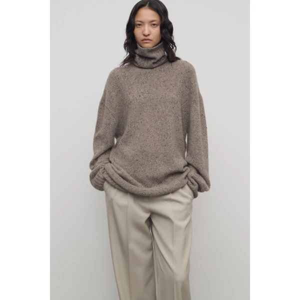 The Row Mirai Turtleneck Knit, view 3