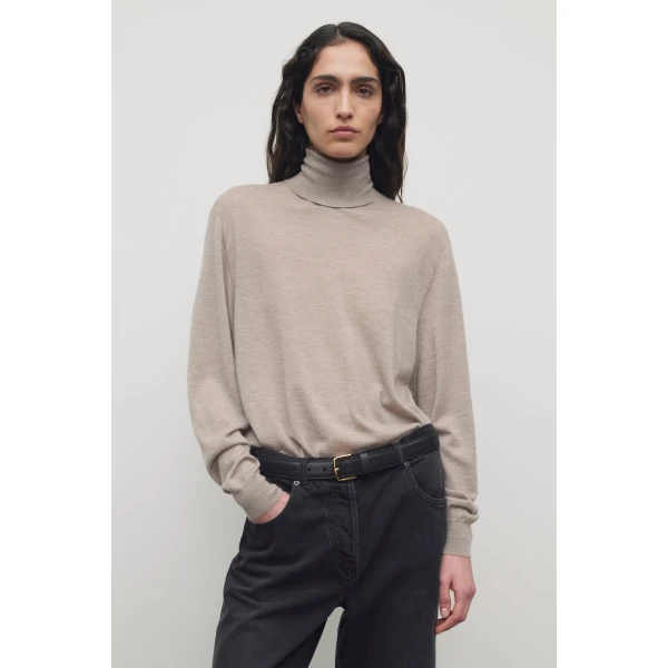 The Row Nabari Turtleneck Knit, view 3