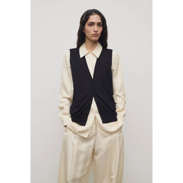 The Row Neel Vest, view 3