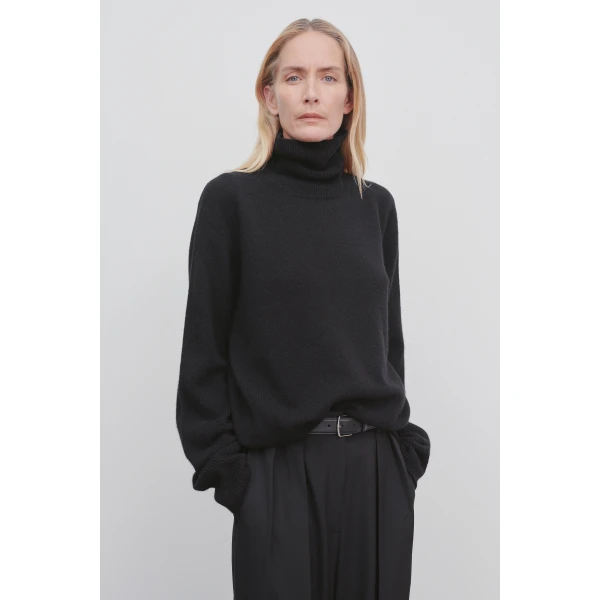 The Row Stepny Turtleneck Knit, view 3
