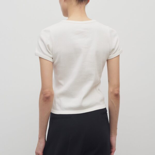 The Row Torya T-Shirt - Tops - Luxury Ready-to-Wear at Coveti