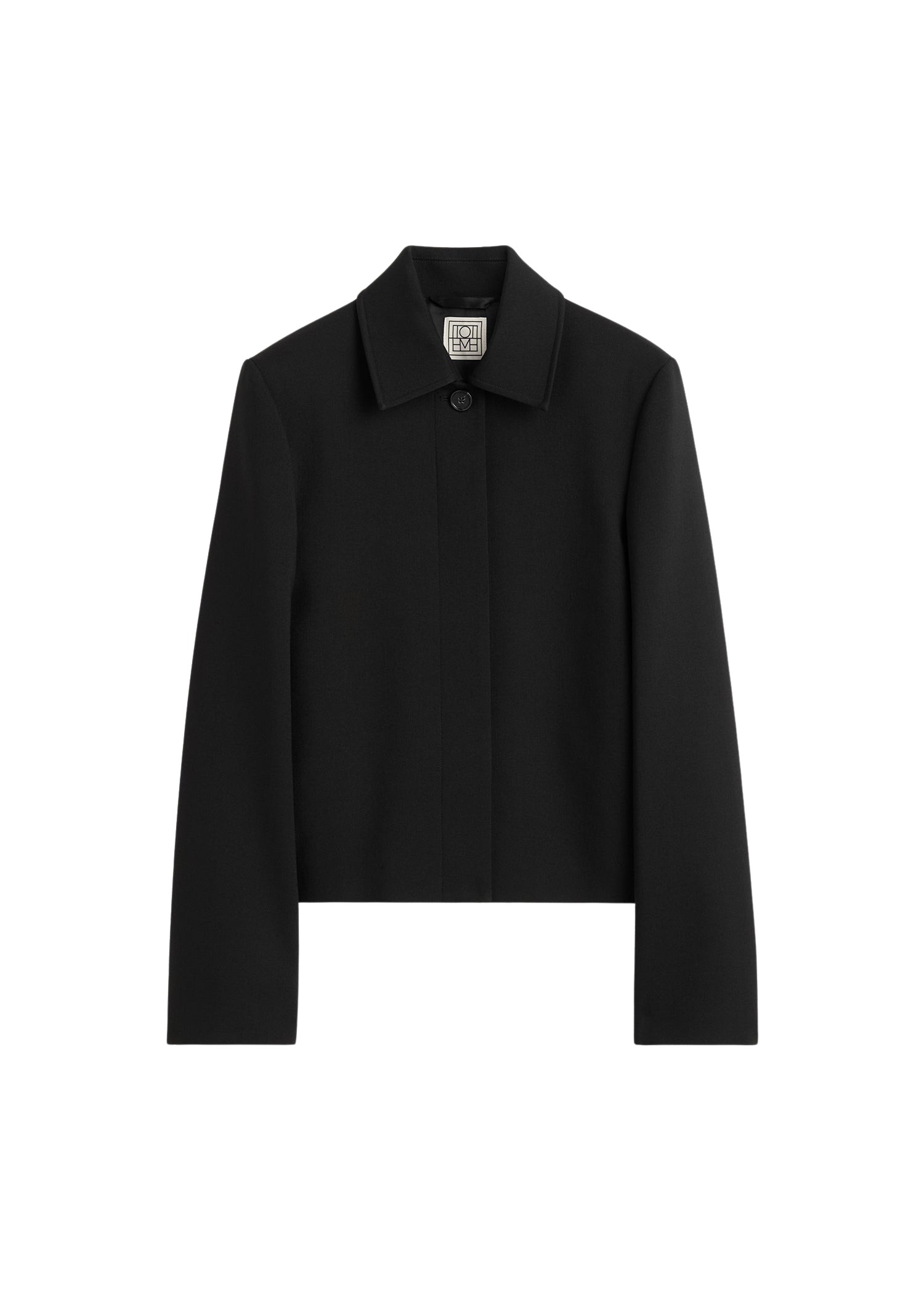 Toteme-Boxy-Twill-Jacket-Black58188_nobg Totême Boxy Twill Jacket Black - Jackets - Scandinavian Minimalist Luxury at Coveti