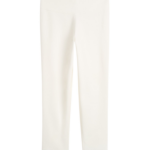 Totême Capri Knit Leggings Off-White - Pants - Scandinavian Minimalist Luxury at Coveti