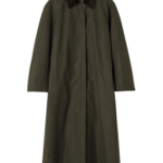 Totême Country Coat Forest - Coats - Scandinavian Minimalist Luxury at Coveti