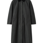 Totême Country Coat Washed Black - Coats - Scandinavian Minimalist Luxury at Coveti