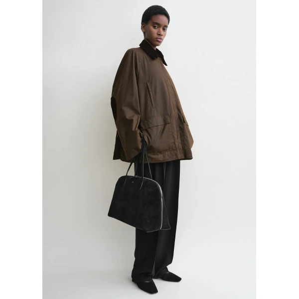 Totême Country Jacket Bark - Jackets - Scandinavian Minimalist Luxury at Coveti