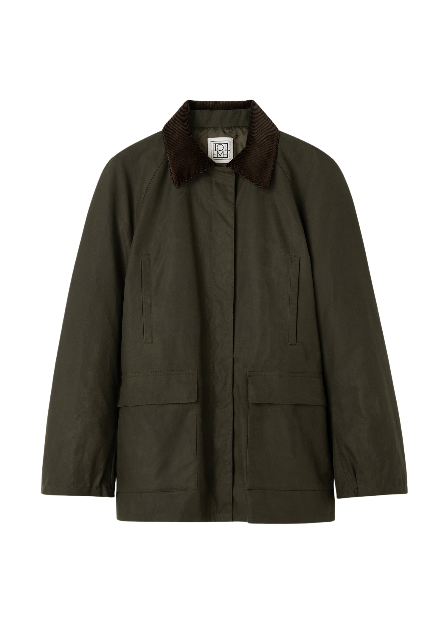 Toteme-Country-Jacket-Forest63932_nobg Totême Country Jacket Forest - Jackets - Scandinavian Minimalist Luxury at Coveti
