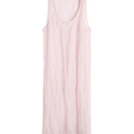 Totême Crinkled Gauze Tank Dress Bloom - Dresses - Scandinavian Minimalist Luxury at Coveti