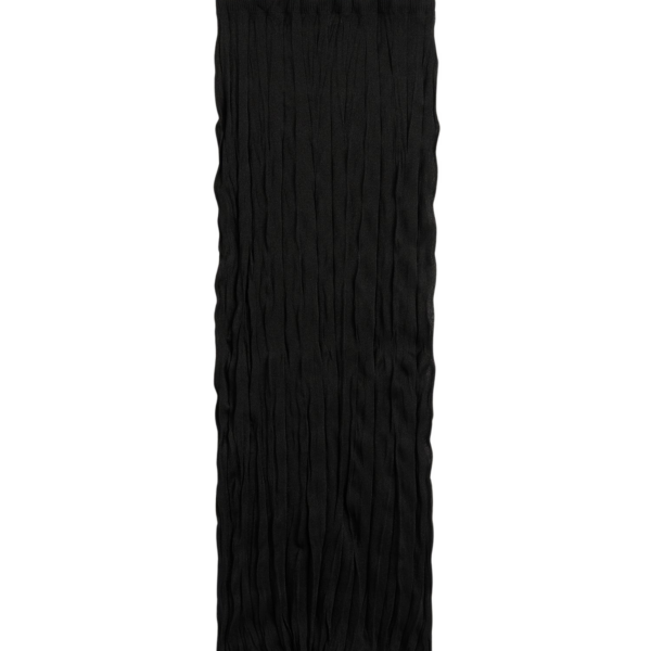 Totême Crinkled Knit Skirt Black - Skirts - Scandinavian Minimalist Luxury at Coveti