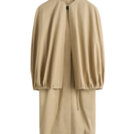 Totême Detachable Cape Coat Beige - Coats - Scandinavian Minimalist Luxury at Coveti
