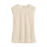 Totême Feathered-Jersey Top Eggshell - Tops - Scandinavian Minimalist Luxury at Coveti