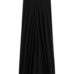 Totême Flared Jersey Skirt Black - Skirts - Scandinavian Minimalist Luxury at Coveti