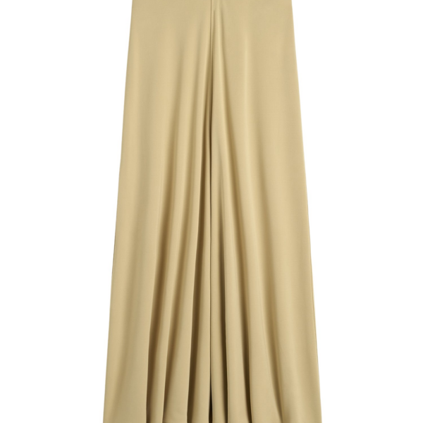 Totême Flared Jersey Skirt Chai - Skirts - Scandinavian Minimalist Luxury at Coveti