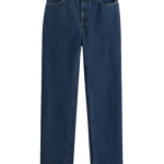 Totême High Slim Denim Indigo - Pants - Scandinavian Minimalist Luxury at Coveti
