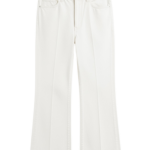 Totême Kick Flare Denim Off-White - Pants - Scandinavian Minimalist Luxury at Coveti