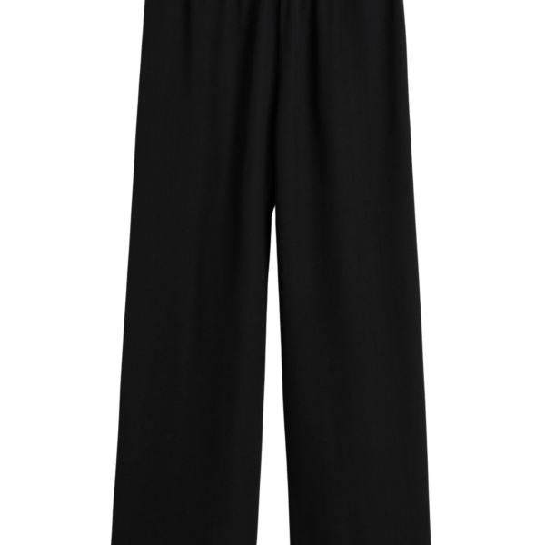 Totême Lounge Trousers Black - Pants - Scandinavian Minimalist Luxury at Coveti