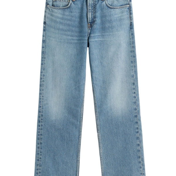 Totême Low Straight Denim True Vintage Blue - Pants - Scandinavian Minimalist Luxury at Coveti
