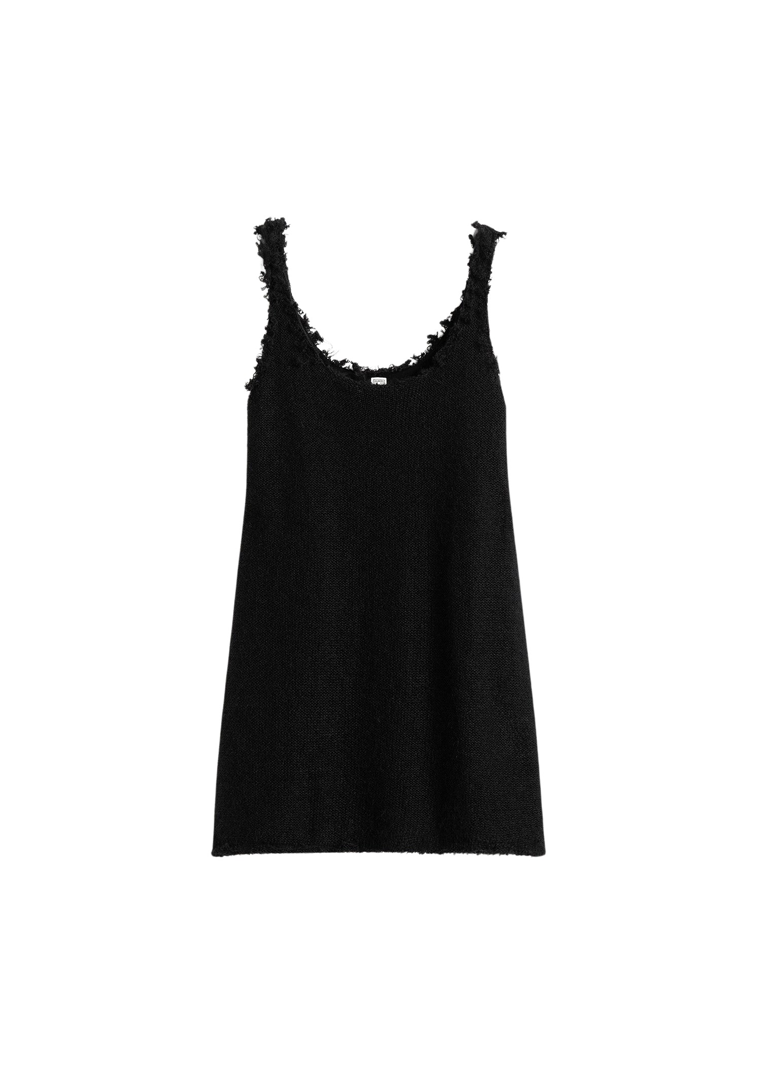 Toteme-Mohair-Knit-Tank-Black70562_nobg Totême Mohair Knit Tank Black - Knitwear - Scandinavian Minimalist Luxury at Coveti