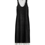 Totême Mohair Knit Tank Dress Black - Dresses - Scandinavian Minimalist Luxury at Coveti