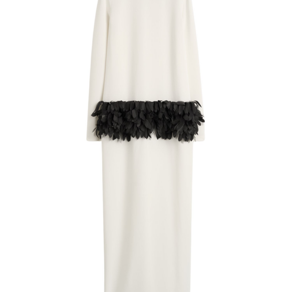 Totême Petal Dress Off-White - Dresses - Scandinavian Minimalist Luxury at Coveti