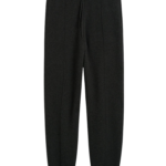 Totême Pintucked Sweatpants Charcoal - Pants - Scandinavian Minimalist Luxury at Coveti