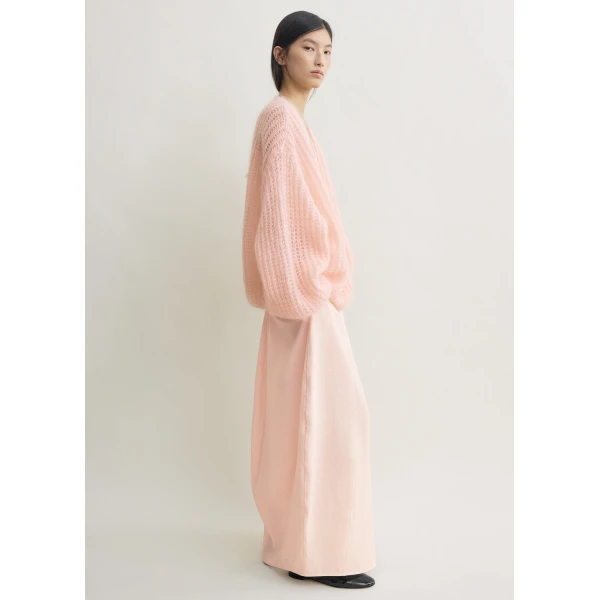 Totême Puffed Cardigan Bloom - Knitwear - Scandinavian Minimalist Luxury at Coveti