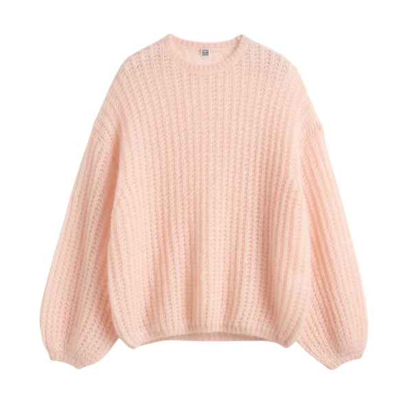 Totême Puffed Knit Bloom - Knitwear - Scandinavian Minimalist Luxury at Coveti