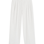 Totême Relaxed Chino Trousers White - Pants - Scandinavian Minimalist Luxury at Coveti