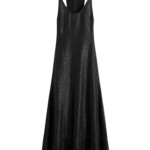 Totême Sculpted Cotton Dress Black - Dresses - Scandinavian Minimalist Luxury at Coveti