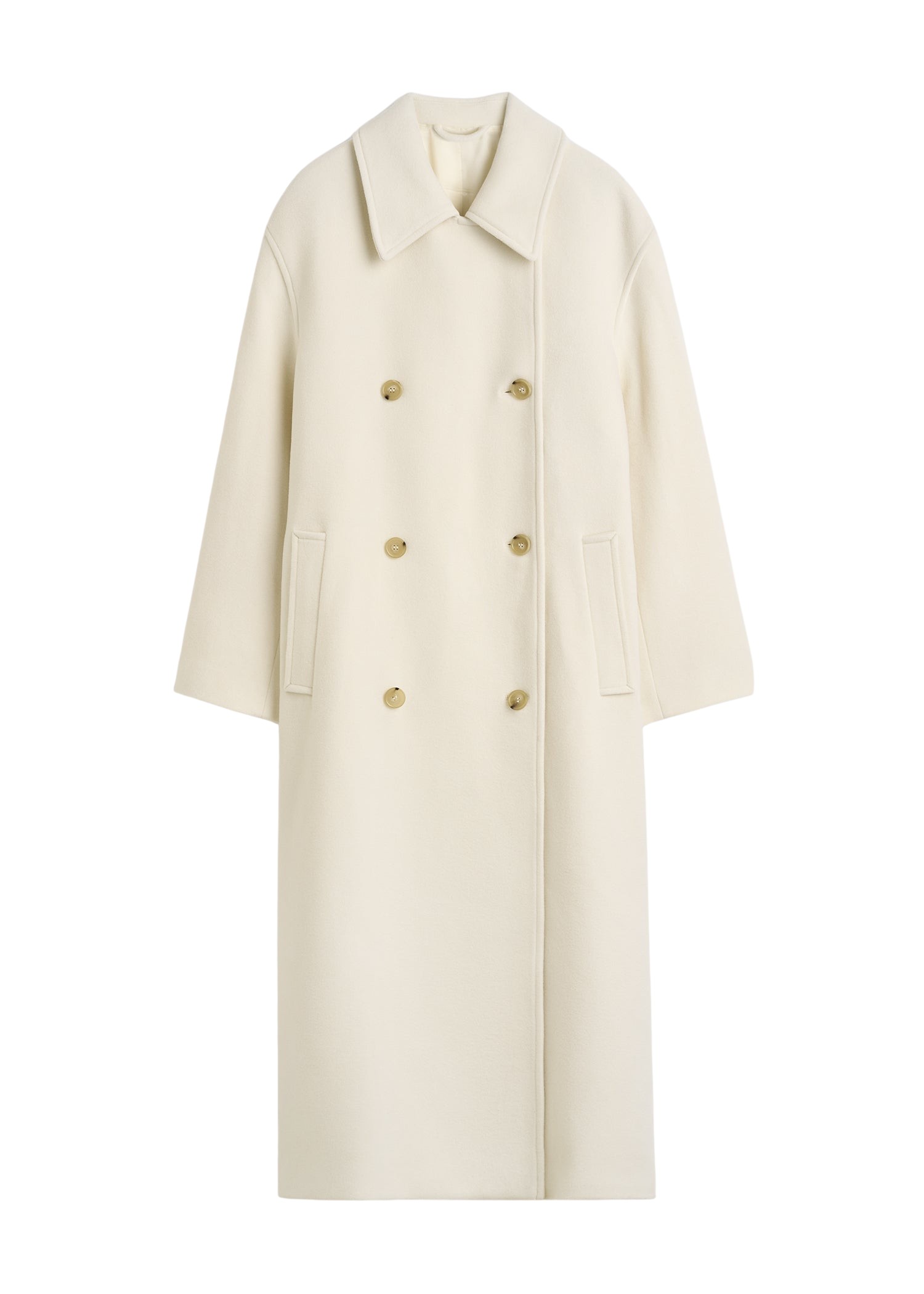 Toteme-Shield-Coat-Ecru85175_nobg Totême Shield Coat Ecru - Coats - Scandinavian Minimalist Luxury at Coveti