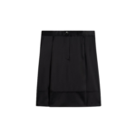 Totême Soft Tuxedo Skirt Black - Skirts - Scandinavian Minimalist Luxury at Coveti