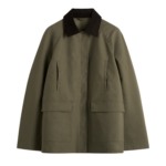 Totême Summer Country Jacket Khaki - Jackets - Scandinavian Minimalist Luxury at Coveti
