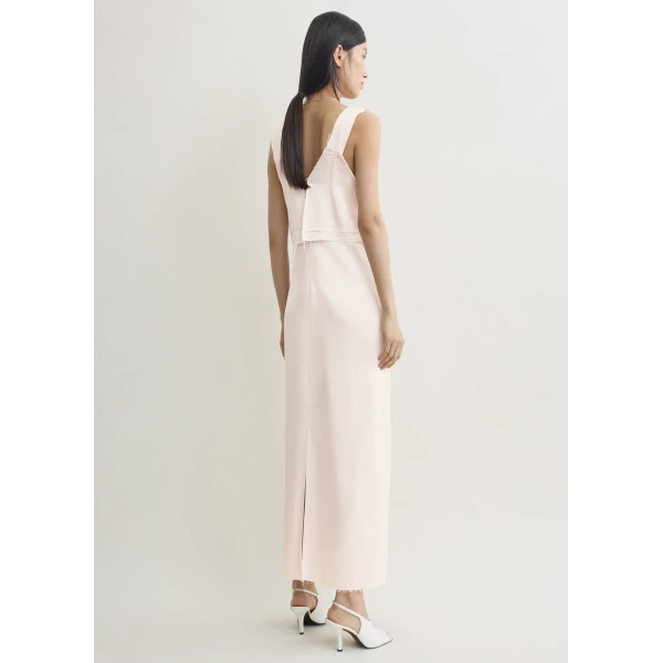 Totême V-Neck Slip Dress Bloom - Dresses - Scandinavian Minimalist Luxury at Coveti
