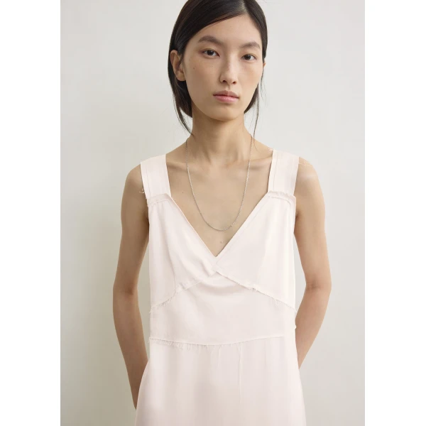 Totême V-Neck Slip Dress Bloom - Dresses - Scandinavian Minimalist Luxury at Coveti