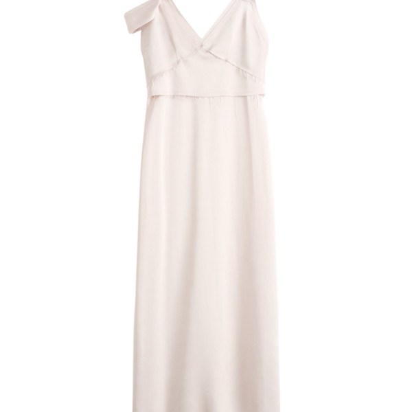 Totême V-Neck Slip Dress Bloom - Dresses - Scandinavian Minimalist Luxury at Coveti