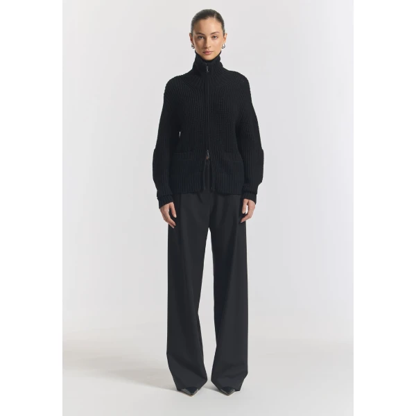 Viktoria & Woods Babylon Wool Cardigan - Knitwear - Minimalist Australian Fashion at Coveti