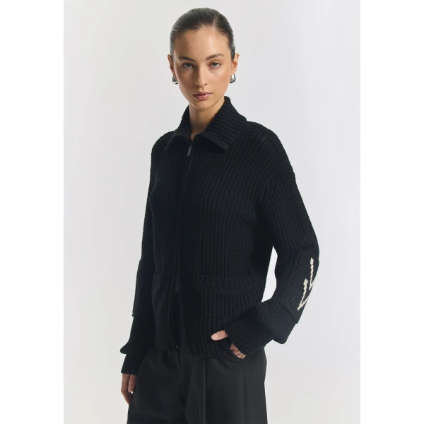 Viktoria & Woods Babylon Wool Cardigan - Knitwear - Minimalist Australian Fashion at Coveti
