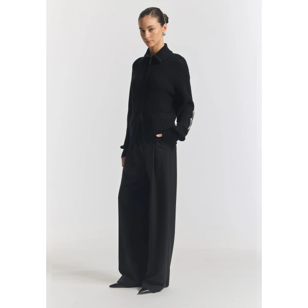 Viktoria & Woods Babylon Wool Cardigan - Knitwear - Minimalist Australian Fashion at Coveti