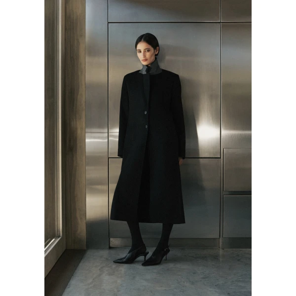 Viktoria & Woods Brimstone Wool Coat - Coats - Minimalist Australian Fashion at Coveti