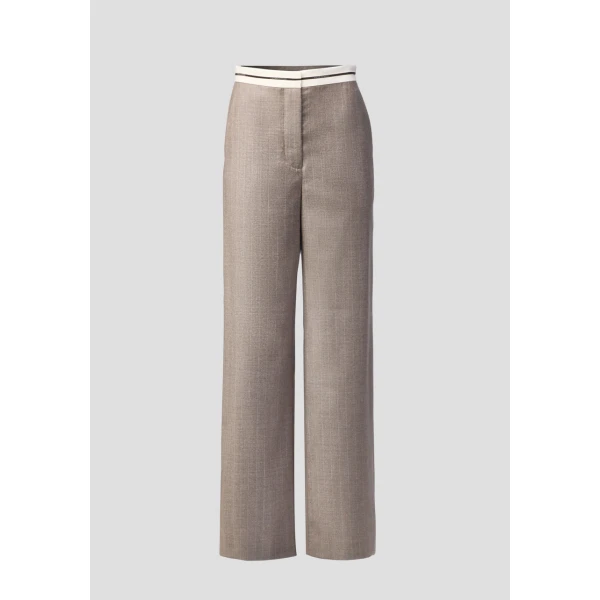 Viktoria & Woods Buckland Wool Trouser - Pants - Minimalist Australian Fashion at Coveti