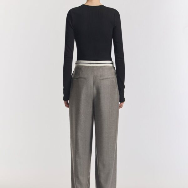 Viktoria & Woods Buckland Wool Trouser - Pants - Minimalist Australian Fashion at Coveti