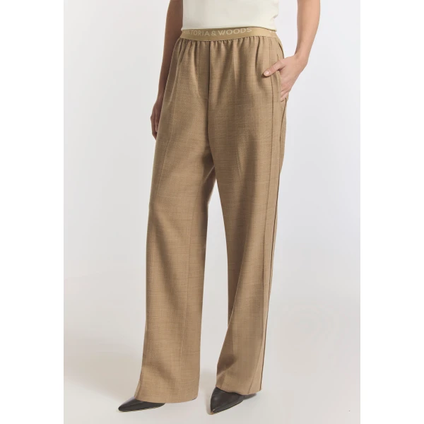 Viktoria and Woods Hemsworth Wool Trouser, view 2